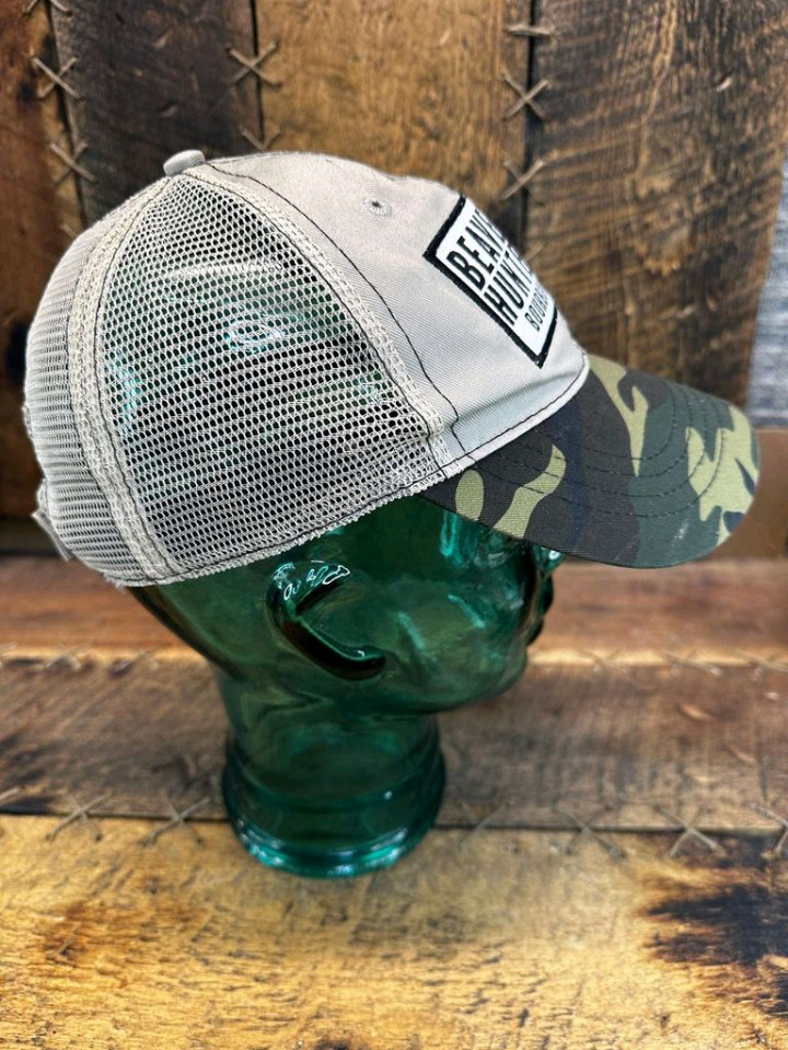 BEAVER HUNTER BOURBON Baseball Cap Trucker Hat Ca… - image 3