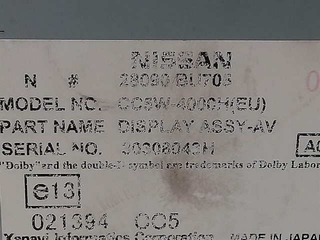Nissan 28090 bu705