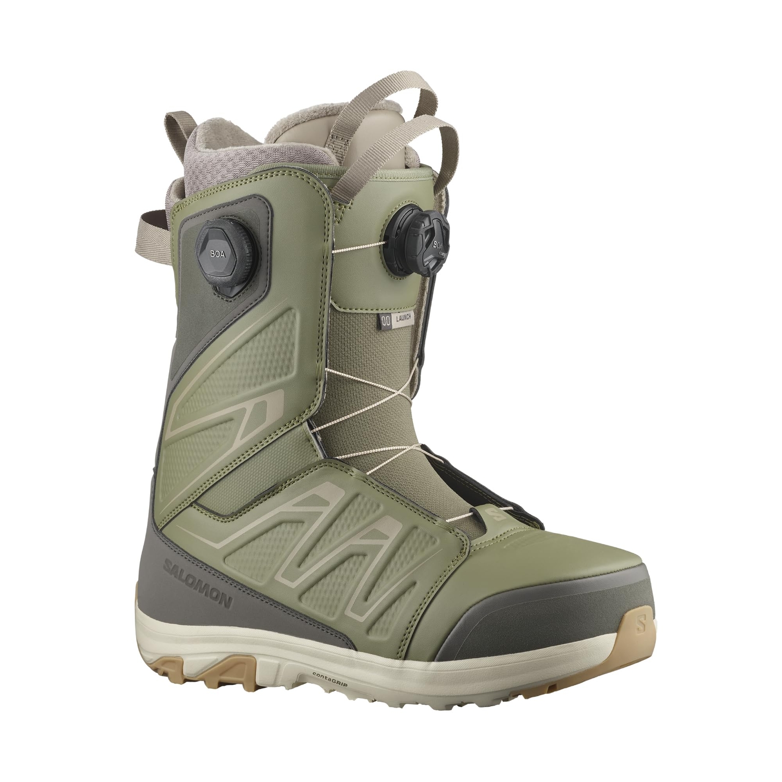 Stivali da snowboard Salomon nuovi LAUNCH BOA SJ BOA Launch SJ Boa 2024 25 modello uomo