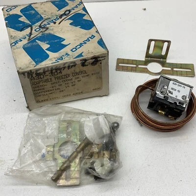 Ranco A30-304 SPST Adaptable Freezer Control -21.5F to 19.5F A30-304-70
