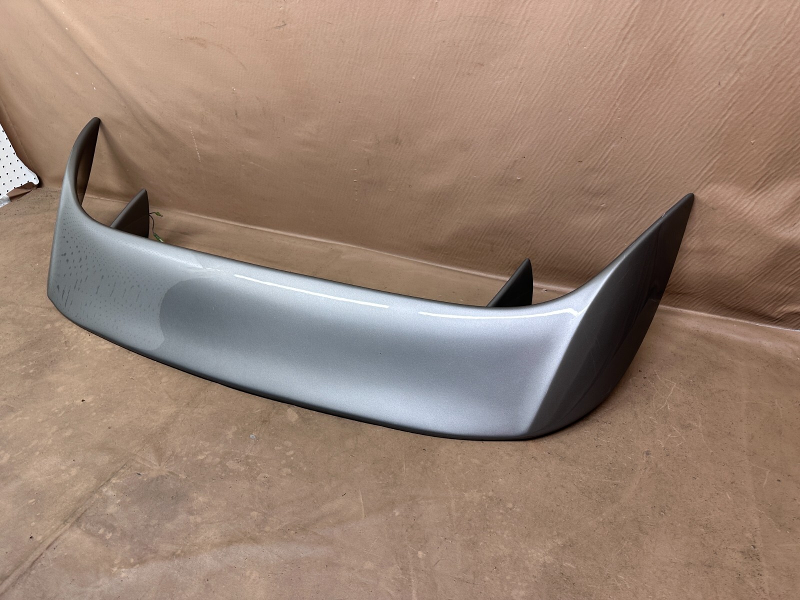 Aston Martin Porsche Ferrari Rear Trunk Spoiler Wing w/ Third Light Fiberglass