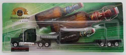 Camion Miniature GRELL HO 1/87 - Peterbilt 378 Avec Remorque - Occasion Sans Boîte