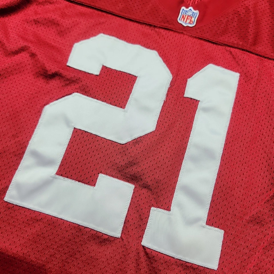 Camiseta deportiva 100 % auténtica Deion Sanders vintage Wilson 49ers Pro Line talla 46 L XL Foto 2 de 4