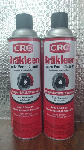 CRC 05089 Brakleen Brake Parts Cleaner 19oz ~ Lot of 2