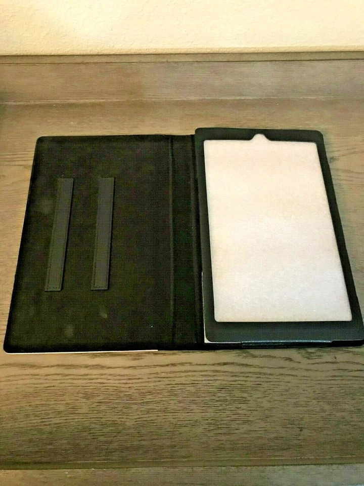 Funda protectora tipo billetera para iPad con diseño Mojo Foto 2 de 4
