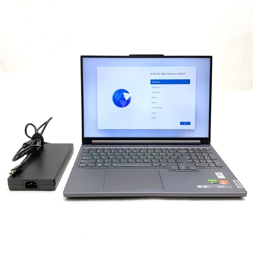 Lenovo Legion Slim 5 Gaming Laptop 16" Ryzen 5 4.3GHz RTX 4060 16GB 1TB Win11