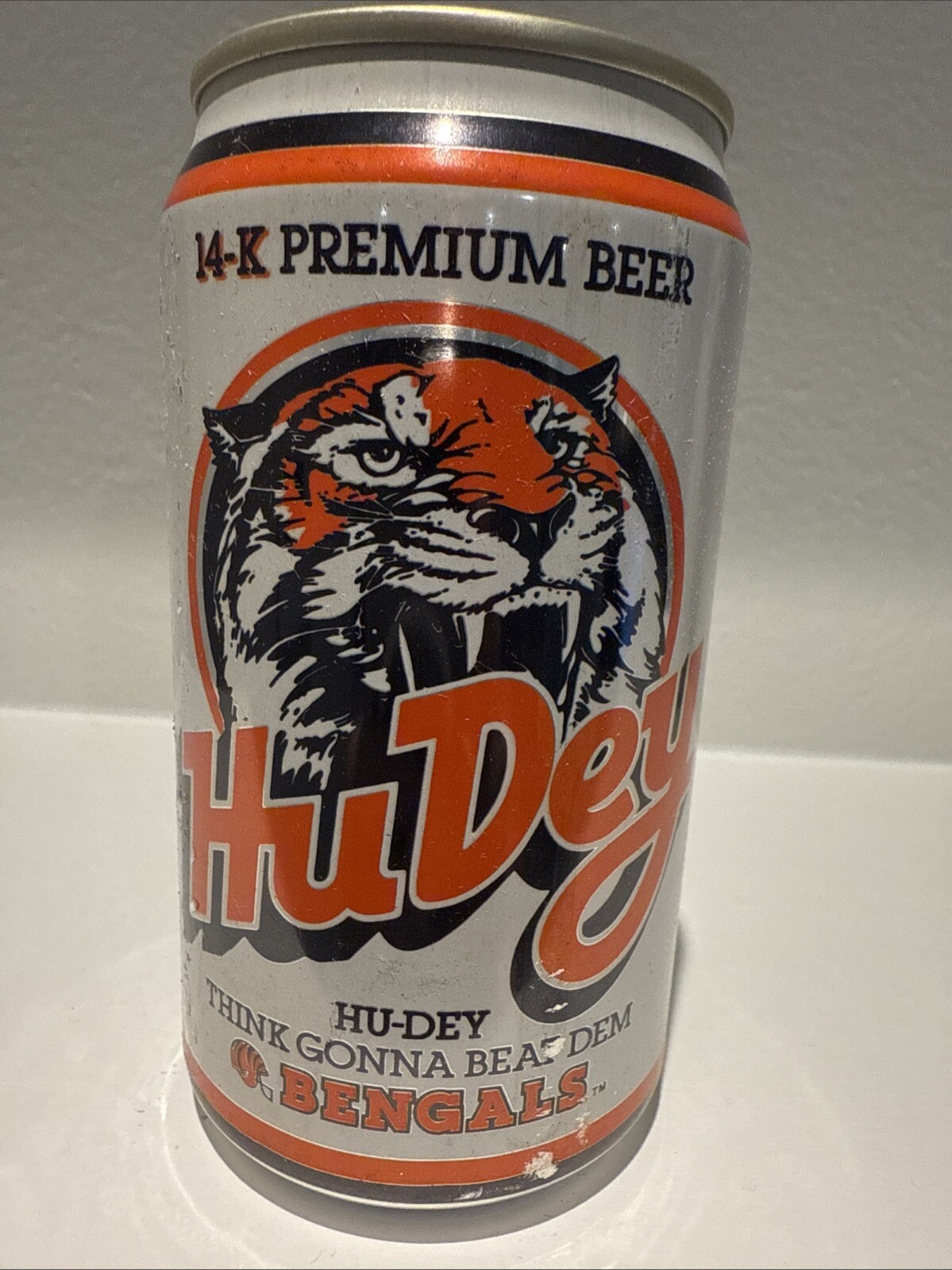 HuDey 1988 Cincinnati Bengals Schedule 12 oz. Aluminum Beer Can EMPTY
