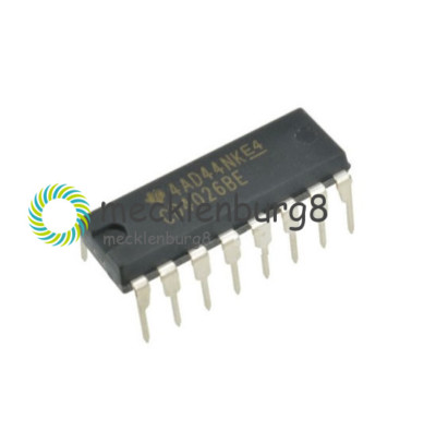 10Stks CD4026BE CD4026  IC CMOS Counters Decade/Divider DIP-16