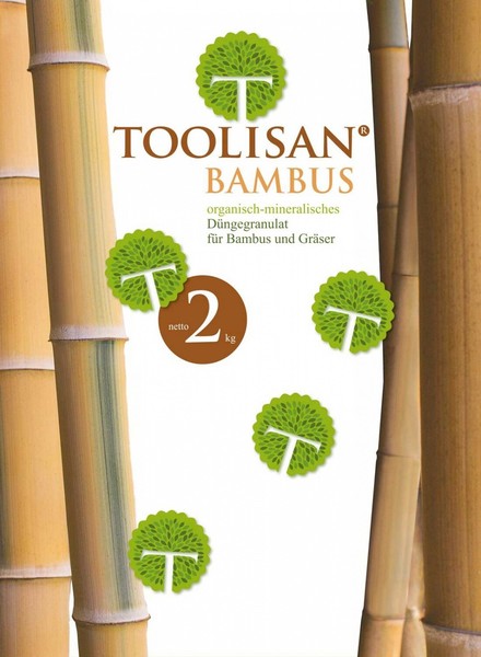 (7,11 €/Kg) BambusdüNger Toolisan Mit Langzeitwirkung - 8 Kg (4 X 2 Kg Beutel)*-image