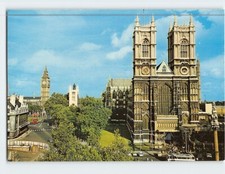 Postcard Westminster Abbey St. Margaret s Church Big Ben London England