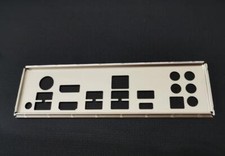 OEM I/O Shield For MSI B450M MORTAR MAX, B450M MORTAR Motherboard Backplate