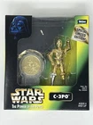 NEW Star Wars C-3PO Limited Edition POTF Action Figure & Millennium Minted Coin