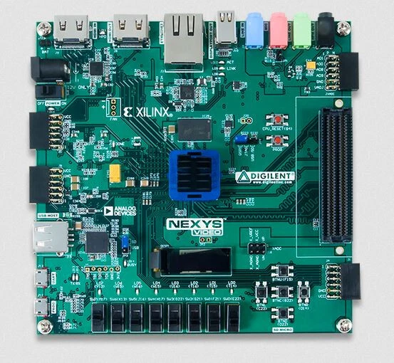Digilent Nexys Video - Artix-7 FPGA: Tabla de Entrenador para Aplicaciones Multimedia Foto 2 de 4