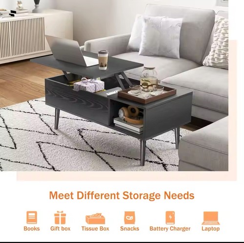 coffee table With Lift Top And Storage - 第 5/11 張圖片