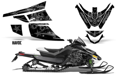 SLED Graphic Stickers Decals for Arctic Cat Z1 Turbo 2006-2012 HAVOC S