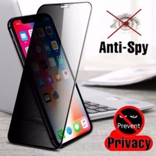For iPhone 16 15 Pro Max 14 13 12 11 Pro Privacy Tempered Glass Screen Protector