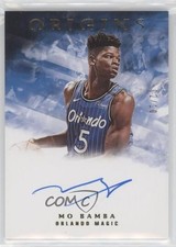 2018-19 Panini Chronicles Origins Rookie Gold 2/10 Mo Bamba #OA-MBB Auto 04u1