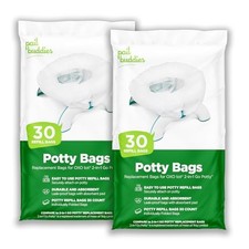 Disposable Potty Liners 60 Count - Absorbent Leak-Proof Potty Bags for OXO