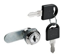 Zylinderhebelschloss mit gerade Riegel Zylinder D 10-30 mm Schloss