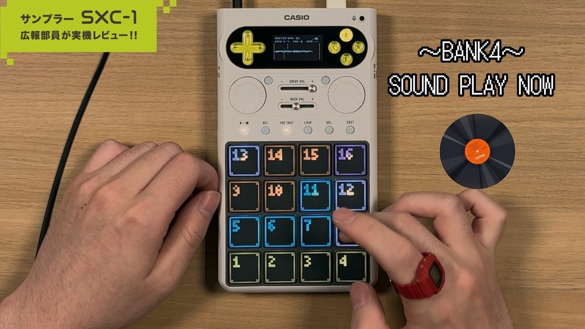 Casio Portable Standalone Sampler SXC-1 W100 x D177 x H27mm | eBay
