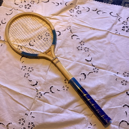Vintage New Old Stock Majestic Wooden Tennis Racket