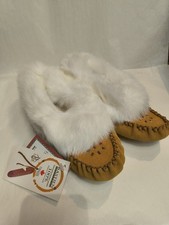 Bastien Industries Hiawatha Moccasins Style X242 Women's Size 5