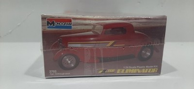 Vintage 1985 Monogram ZZ Top 1933 Ford Eliminator Hot Rod 1/24