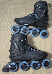 Roces Warp Thread Tif Inline Skates Mens US 14 - Black/Blue EU 48