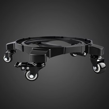 Carretilla con cubo plegable con 5 ruedas 360° rodillo de cubo de lavado de autos carro de alta resistencia