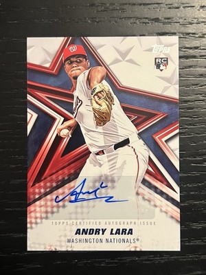 2026 Topps Series 1 - Baseball Stars Autographs Andry Lara #BSA-AL (AU, RC)