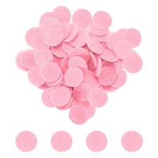 HARFINGTON 500pcs Round Felt Circles, 20mm 3/4" Pre Cut Felt Craft Pads Non-W...