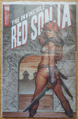 The Invincible Red Sonja #08 (Dynamite) Variant Cover