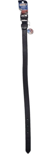 Petco 1/2″ Leather Collar for dogs in Brown, Size 18″ Medium