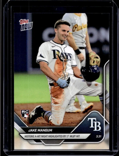 2025 Topps Now 25 Jake Mangum