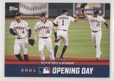 2021 Topps Opening Day Opening Day Houston Astros #OD-12 0u2j