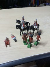 Lot Of 9 BRITAINS BRITISH CEREMONIAL, LIFE GUARD MOUNTED, Standing More
