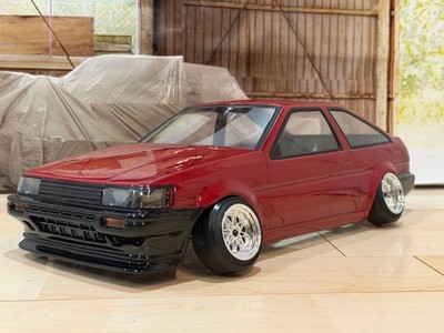 Pandora 1/10 RC Auto lackierte Karosserie Toyota AE86 Corolla Levin 3DR