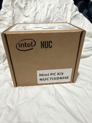 Intel NUC NUC7i5DNHE Mini Desktop USB 3.0 VESA Bracket Included Black