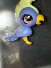 LPS Littlest Pet Shop Figure #3296 Purple Cockatoo Bird Orange Eyes — photo 3