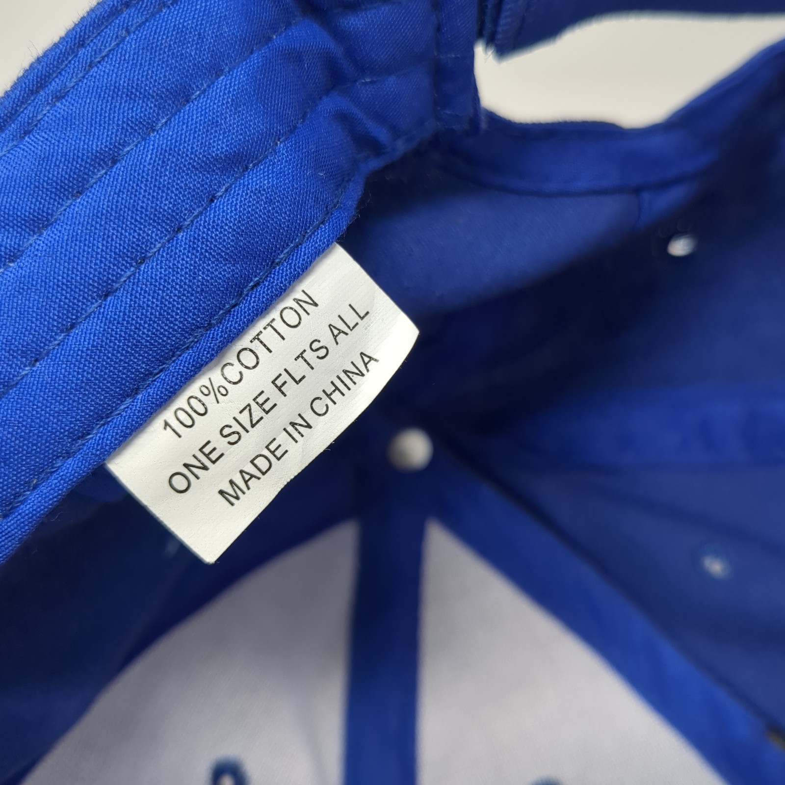 Bud Light Logo Patch Strapback Hat Blue One Size … - image 9