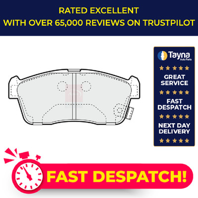 Brake Pads Set fits SUZUKI ALTO AMF310 1.0 Front 2009 on K10B 0449197207000 New