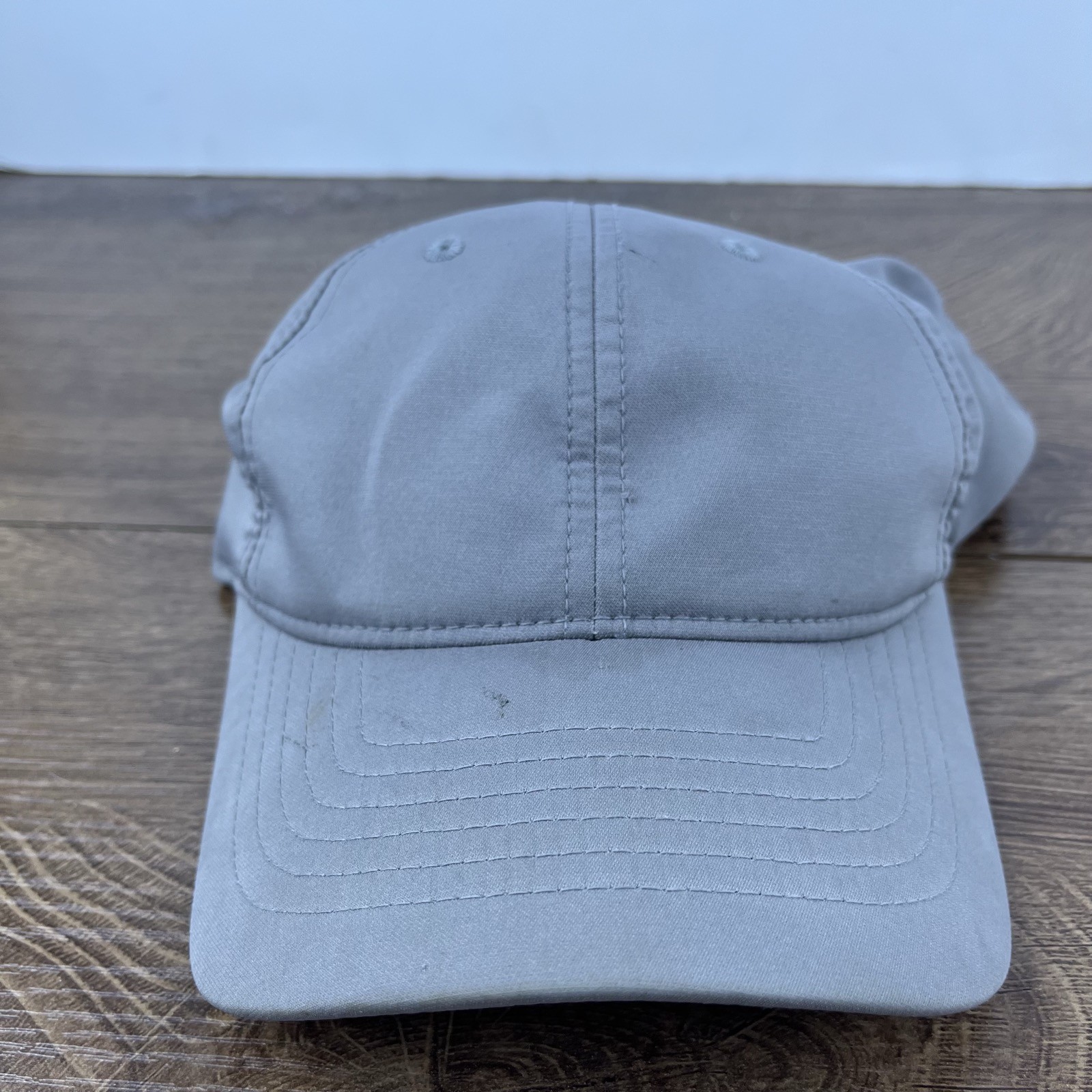 Plain Gray Baseball Hat Gray Adjustable Hat Gray … - image 1