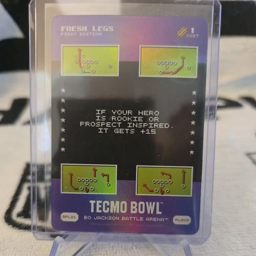 Bo Jackson Battle Arena Tecmo Bowl #BPL21 Fresh Legs Bonus Play SP