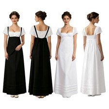 Women Maxi Skirt Adjustable Straps Dress Skirt Reenactment Apron Dress Cosplay
