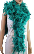 80 Gram 2 Yard Chandelle Feather Boa, Great for Party, Wedding, Halloween Cos...