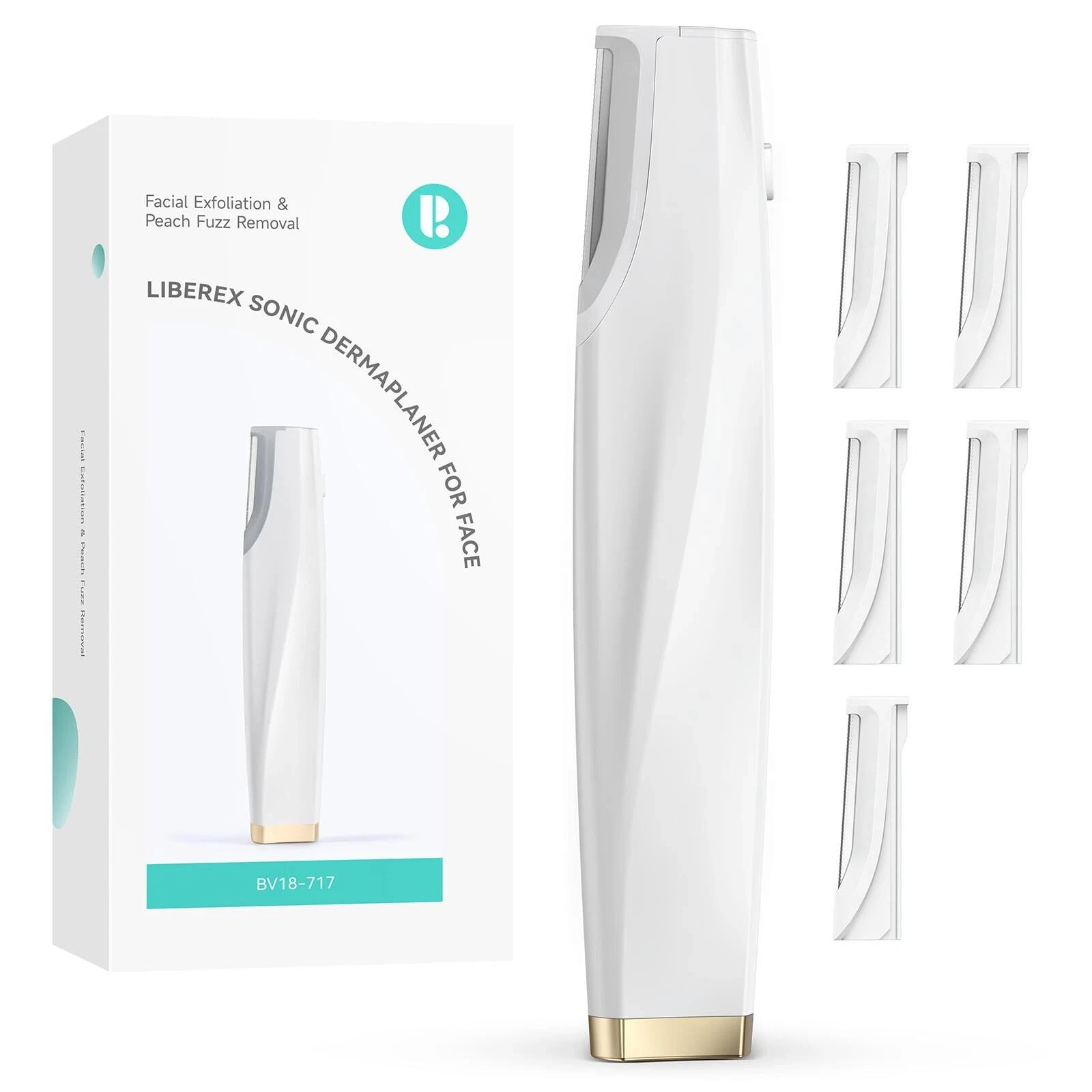 Sonic Dermaplaning Tool for Face - Rechargeable Dermaplane R