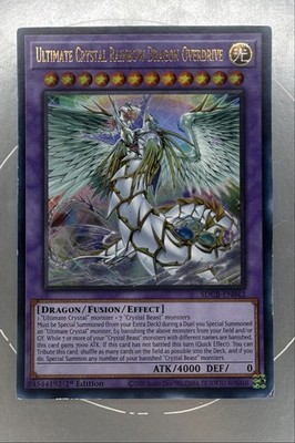 Ultimate Crystal Rainbow Dragon Overdrive SDCB-EN042 Structure Deck: Legend...
