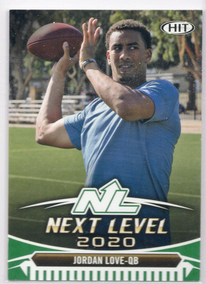 2020 Sage Hit - Next Level Jordan Love #99 Green (RC)