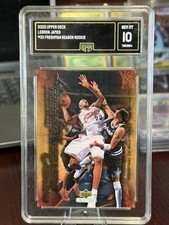 2003 Upper Deck #30 Freshman Season Rookie Lebron James Cavaliers GMA 10