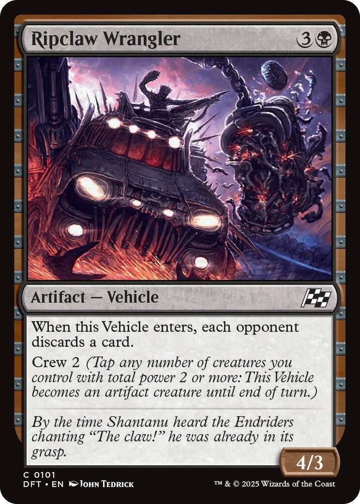 Ripclaw Wrangler 101 Common Aetherdrift Magic: The Gathering Near Mint